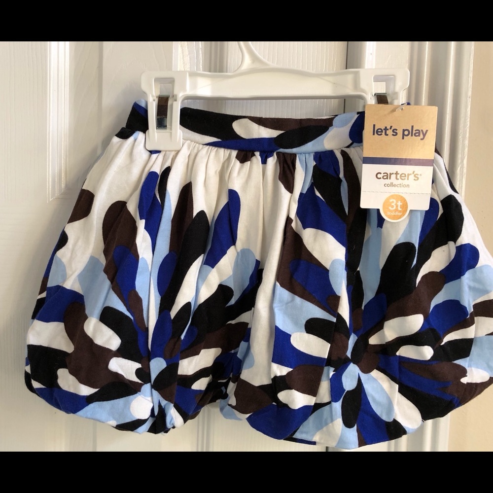 NWT Carter’s Cotton Bubble Skirts (2 styles)